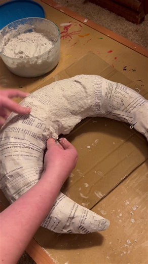 Full Paper Mache Moon Tutorial