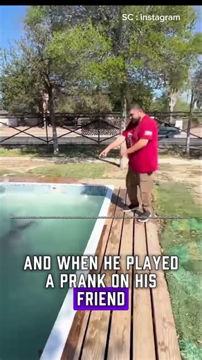 “Prank Fails Completely: From Pranking to Jumping in!” #shorts #𝙛𝙪𝙣𝙣𝙮