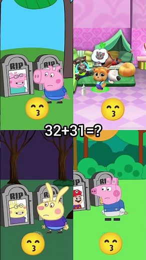 Baby Mario is Sad cause his Parents gone 😞😭 #shorts #animation #trending →