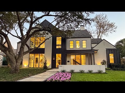 TOUR A $4,750,000 LUXURY COZY HOUSE IN DALLAS TEXAS!