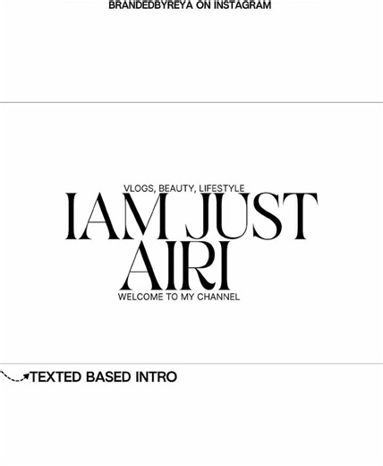 Simple Video Intros for Your Brand