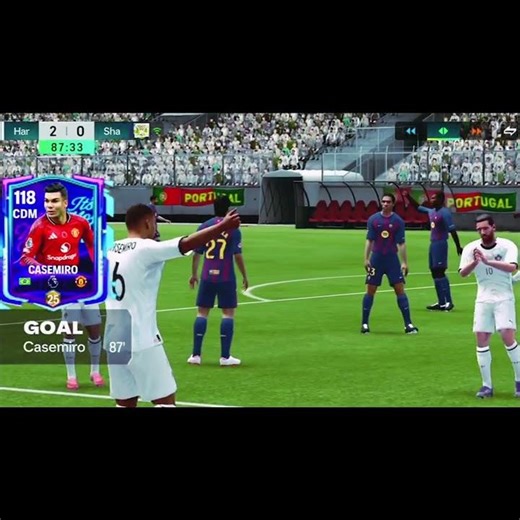 CASAMIRO 🔥 #fifamobile #aryanfifamobile #shots #fcmobileid #football #efootball #pes #skills #fifa