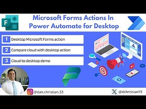 Microsoft Forms Actions In Power Automate Desktop Flow
