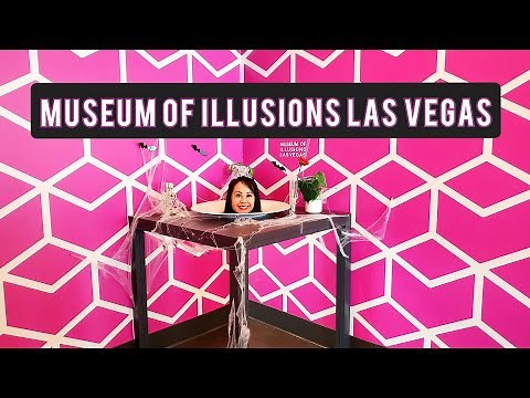 Inside the NEW Museum of Illusions LAS VEGAS