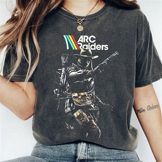 Arc Raiders Gamer T-shirt, Arcade Game Player Tee, Retro Video Game Shirt, Gaming Fan Gift, Vintage Gaming Apparel - Etsy UK