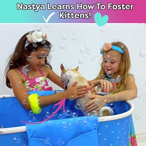 4.9M views · 10K reactions | How To Take Care Of Pets With Nastya! ✨ | Like Nastya | Facebook