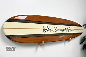 The Aloha Surfboard Wall Decor - Etsy