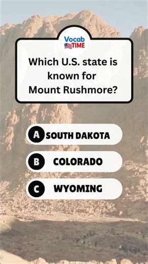 Which U.S. State Has Mount Rushmore? 🇺🇸 (Only 1% Know This!) | Quiz