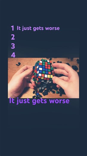Rubik’s cube fails #rubikscube