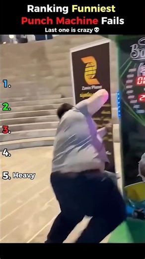 Ranking Funniest Punch Machine Fails