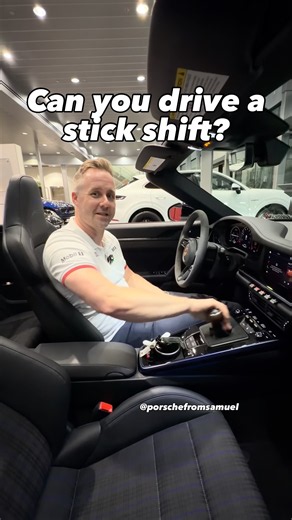 Can you drive a stick shift?#porsche911 #savethemanuals #porsche