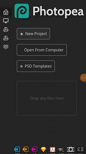 Tri - Fold Brochure Size In Adobe Photoshop || Photopea || Photopea android
