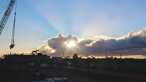 6.9K views · 187 reactions | We know there were some big disruptions out at Melton Highway last weekend – here's the silver lining ☁️☁️ Watch the 600 tonne crane in action, lifting 24 beams - each weighing 76 tonnes - over the railway. | Level Crossing Removal Project | Facebook
