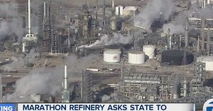 Marathon refinery asks to release more emissions