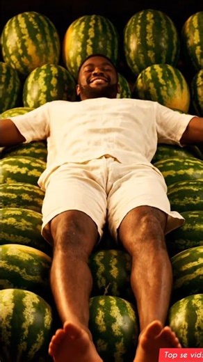 This Watermelon Bed Feels Unreal 🍉 | Relaxing ASMR No Talking #shorts #asmr