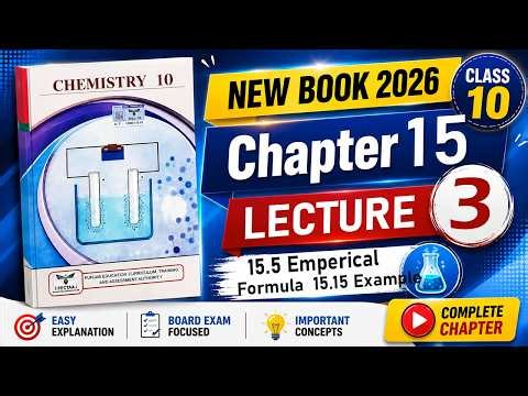 Class 10 Chemistry Ch 15 Lec 3 Percentage Composition by Mass | Empirical Formula, Molecular Formula