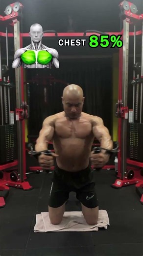 Chest Cable Crossover Correct Form | Build a Bigger Chest 💪 #shorts #fitness #motivation