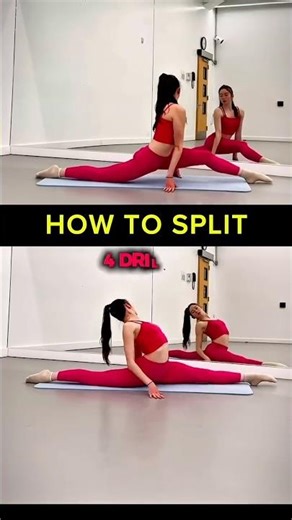 How to do split 😯 #shorts #tutorial #strong