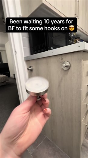 Fast and Easy Kitchen Hook Installation