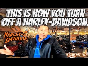 Maybe we are doing it wrong? What's the right way to turn off a Harley-Davidson Motorcycle!