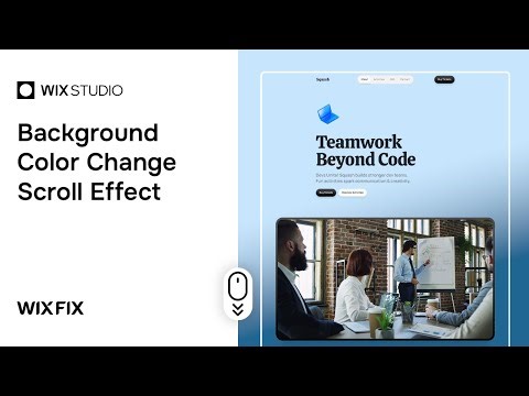 Background Color Change on Scroll