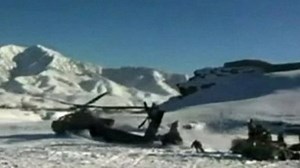 Incredible US helicopter crash