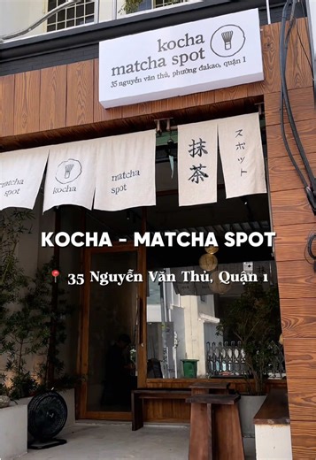 Kocha Matcha Spot: Cafe Matcha Đậm Đà Hơi Hướng Nhật Bản