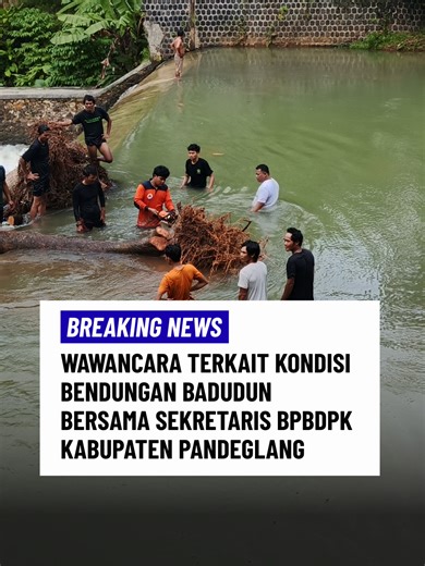 “Dalam upaya memastikan penanganan longsor di Bendungan Badudun berjalan optimal, kami mewawancarai langsung Bapak Nana Mulyana, selaku Sekretaris BPBD Kabupaten Pandeglang. Beliau menjelaskan intensitas peninjauan yang telah dilakukan, estimasi waktu pemulihan bendungan, pihak-pihak yang terlibat dalam proses penanganan, serta langkah jangka panjang BPBD untuk mencegah terjadinya longsor serupa di masa mendatang.” Tiktok :@kkm.06.desa.banyu YT :@KKM desa banyubiru IG :@kkm06desabanyubiru #DesaW