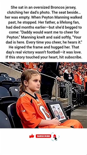 Peyton Manning's most beautiful gesture ever. 🏈