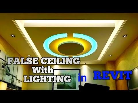 False Ceiling with Lighting in Revit