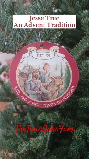 Jesse Tree Advent Tradition. Day 23. December 23, 2025 #faith #christmas