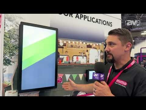 InfoComm 2026: Mimo Features MOB-32081CH Outdoor BrightSign Built-In Display