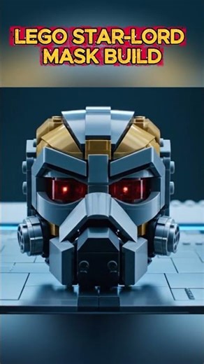 LEGO Star-Lord Mask Build #LEGOstarlord #legomarvel