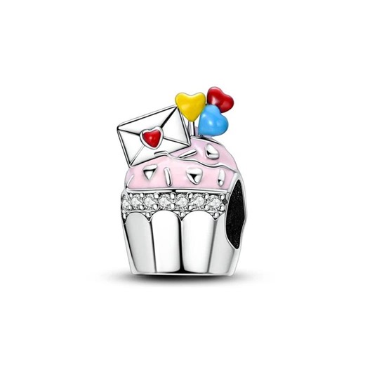 Cupcake & Celebration Envelope Charm - Fit Original Bracelet DIY Jewelry Pendant - Etsy