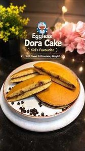 Eggless Dora Cake | No Oven, No Egg | Kids’ Favourite Dora Cake #doracake #doremon #shorts #viral