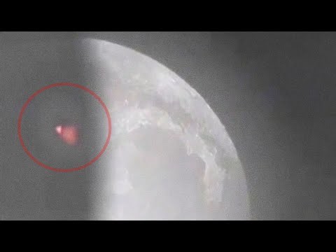 Triangle Craft UFO on Moon caught on camera by astronomer 👽