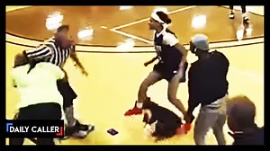 A girls' basketball game in Indiana ended in wild fashion when a referee was body slammed after a call that wasn't well-received. | The Daily Caller