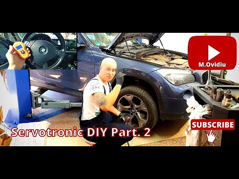 BMW x1 e84 Servotronic Retrofit SA216A DIY Part 2