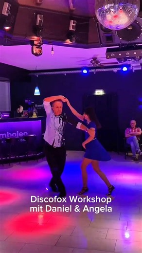 Discofox Workshop für die MITTELSTUFE mit Daniel & Angela am 17.04.2026 in der Tanzbar Bamboleo
