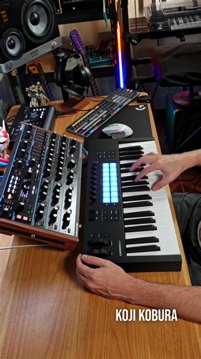 “Feel The Rush” (Novation Peak Synthesizer) #wearenovation #novationpeak #synth #musicproducer #eurodance