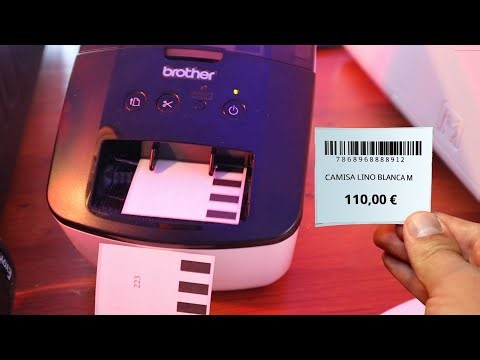 Imprime en Linux Etiquetas de Códigos de Barras en impresoras de rollo Brother ql700 ql570 y ql800