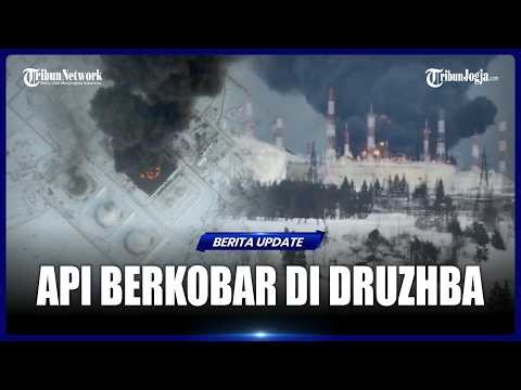 Ukrainian drones hit DRUZHBA pumping station in the heart of Russia