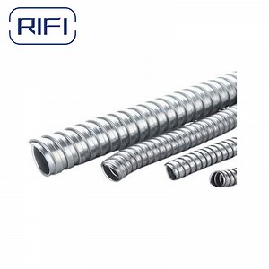 [Hot Item] 1/2" - 4" Metal Galvanized Conduit Greenfield Conduit Flexible Conduit Pipe Fmc Conduit