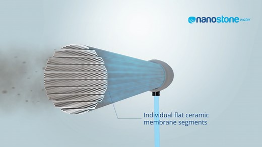Nanostone CUF|Shield™ (CM-151) ceramic ultrafiltration membrane module