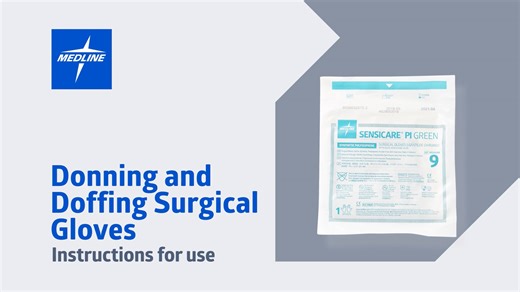 Donning and Doffing Surgical Gloves – Instructions for Use