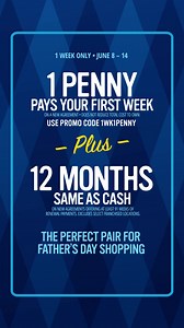  Double Deal Alert  Only pay 1¢ for a new TV, sectional, or appliance your first week, PLUS get 12 months same as cash on select agreements. | Rent-A-Center | Facebook
