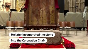 The Stone of Scone, the coronation stone upon which monarchs in Britain have been crowned for centuries, reached London after a journey from Scotland in a special carrier made from Scottish oak, ahead of King Charles' coronation https://reut.rs/40THLPl | Reuters
