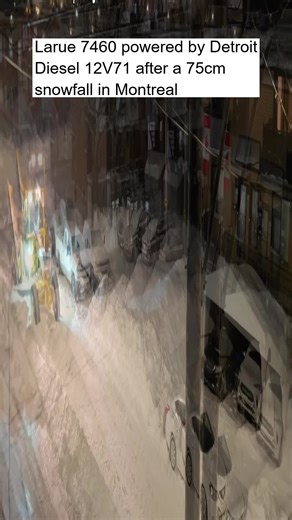 Larue 7460 Performance in Montreal Snowfall