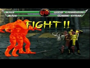 MK Project 4.9.3 gameplay #19 - Great Chameleon & Human Cyrax