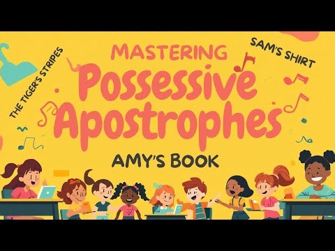Possessive Apostrophes Song! Perfect for KS1 & KS2